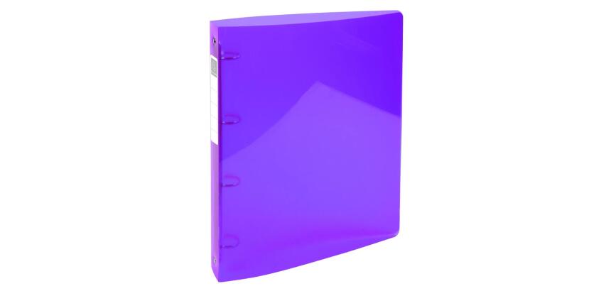Classeur 4 anneaux 30mm IDERAMA PP polypropylène 7/10e - A4 maxi