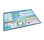 Sous-main rigide PVC Maths - 37,5x57,5 cm - Visuel