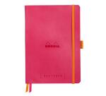 Rhodiarama Goalbook souple A5 240 pages dot papier ivoire 90g - Framboise