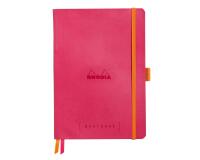 Rhodiarama Goalbook souple A5 240 pages dot papier ivoire 90g - Framboise