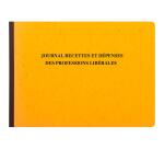 Piqûre 27x38cm - Journal des Recettes Dépenses des Professions libérales 80 pages (version français)