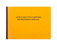 Piqûre 27x38cm - Journal des Recettes Dépenses des Professions libérales 80 pages (version français)