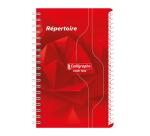 Répertoire reliure intégrale 7000 11x17 cm 100 pages petits carreaux 70 g - Assortis
