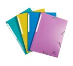 Chemise à élastiques 3 rabats polypropylène Forever Young - A4 - Couleurs assorties