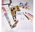 DESIGN HOME BOOK, Bloc de 12 feuilles 250g/m2 au format 30x40cm