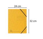 Chemise à élastique sans rabats carte lustrée 355gm2 - A4
