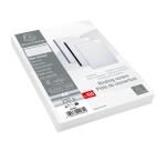 Paquet de 100 couvertures Chromolux pour reliure A4 - Blanc