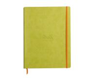 Rhodiarama cahier souple A4+ 160 pages ligné papier ivoire 90g - Anis
