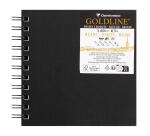 Goldline carnet spiralé 50F 15x15cm 140g - Blanc