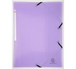 Exacompta Chromaline Pastel Elasticated Folder (3-Flap PP) A4