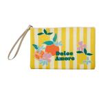 Dolce Amore, Trousse en coton 22x16 cm