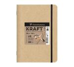Kraft carnet piqué 20F A5 115g