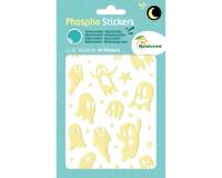 Phospho' Stick, Sach 2 pl 10,5x16cm, Fantômes - Jaune fluo