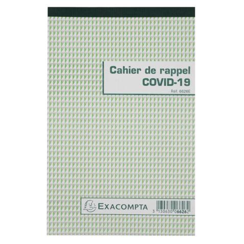 CAHIER DE RAPPEL COVID-19