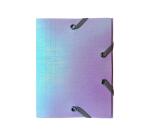 Exacompta Candy Tidy Elasticated Folder with 3 Flaps A6 PP - Assorted colours