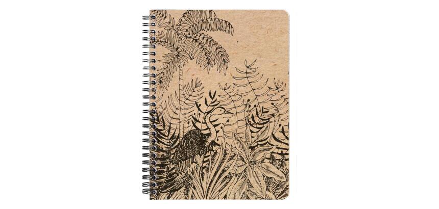 Le cerisier blanc, Carnet reliure intégrale A5 14,8x21 cm, 148 pages, ligné, ass.