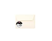 BLANC NATUREL, Paquet de 20 enveloppes Pollen 114x162mm 120g/m2 - Blanc naturel