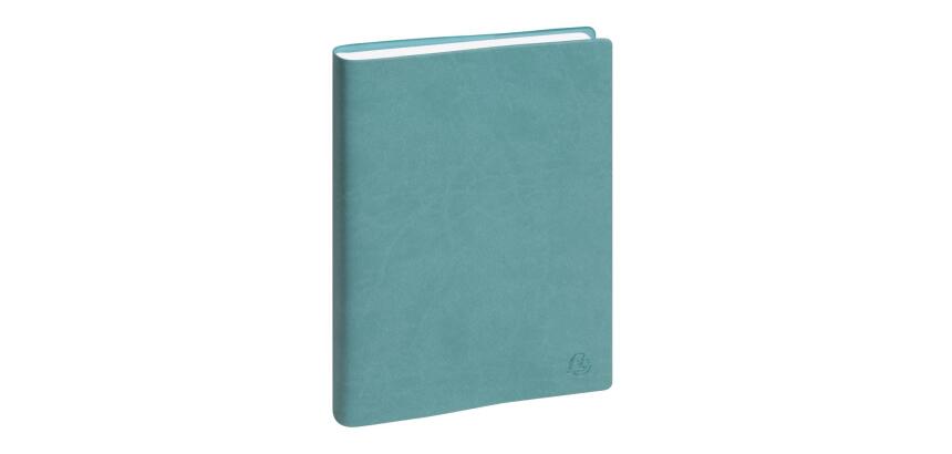 Agenda de bureau EasyDay Journal 21 Ondine 15 x 21 cm Journalier Janvier à Décembre 2026 - Bleu