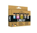 SET 5 ENCRES DE LINOGRAVURE EXTRA-FINES EN 35ml - Assortis