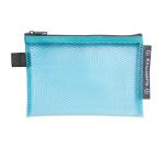 Transparente Tasche/Etui mit Reißverschluss, flexibles Recycling-PP, Kollektion Pop'N Co - Farben sortiert