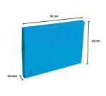 Paquet de 10 chemises poche coloris vifs Forever - 24x32cm