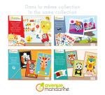 Boîte créative, Tableaux mosaïques en feutrine - Multicolore