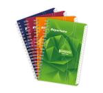 Répertoire reliure intégrale 7000 11x17 cm 180 pages petits carreaux 70 g - Assortis