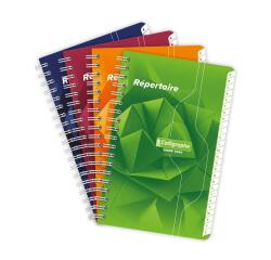 Répertoire reliure intégrale 7000 11x17 cm 180 pages petits carreaux 70 g - Assortis