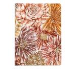 Rhodia collection ORANGE Botanique - carnet à reliure intégrale cachée A5 ligné, 120 pages - Bouquet fleuri