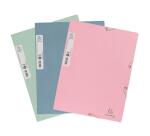 Sammelmappe A4 mit Gummizugverschluss und 3 Klappen, Recyclingkarton 400g/m2, Kollektion AutentiK