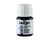 DARWI Flacon de 30 ml de Peinture sur Verre - Bleu foncé