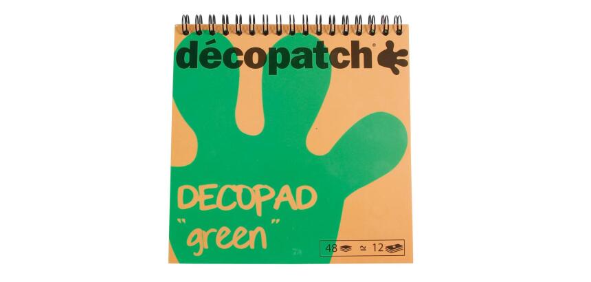 Bloc color Decopad vert - Vert