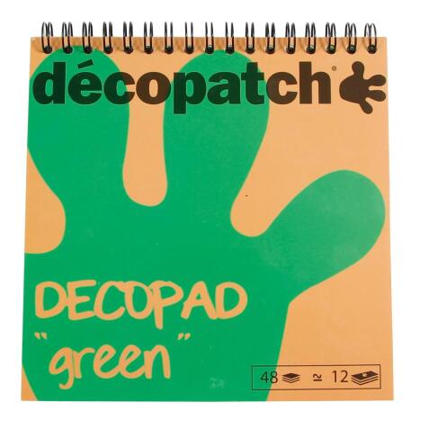 Bloc color Decopad vert - Vert