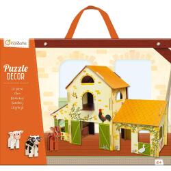 Puzzle Décor, Ferme - Multicolore