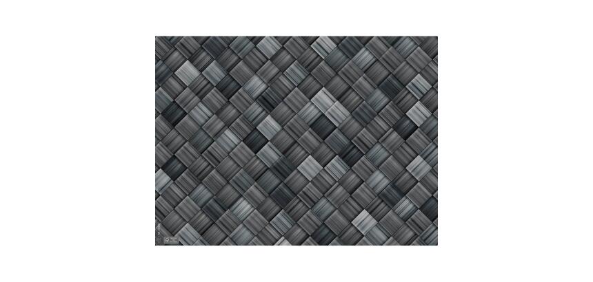 Barquette de 400 sets de table papier gaufré recyclé 80g/m2, Natte - Format 30x40cm - Natte