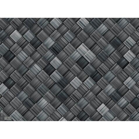 Schachtel mit 400 Tischsets, geprägtes Recyclingpapier 80g/m2, Geflecht - Format 30x40cm - Geflecht