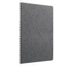 Cahier reliure intégrale Age Bag A4 100 pages ligné + marge - Gris