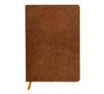 Carnet brochure cousue Flying Spirit Cognac A5 180 pages DOT couverture - Cognac