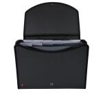 Cartella valigetta a soffietti con manico Exacase Exactive 13 scomparti - 26x33cm - Nero