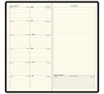 Agenda de poche Espace 17 Volga 17,5 x 9 cm Semainier Janvier à décembre 2026 - Bleu canard