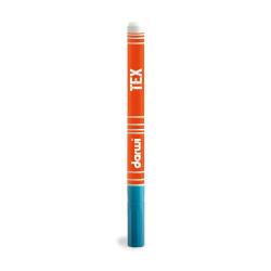 DARWI Marqueur Peinture Textile Pointe Conique Fine 1mm - Bleu