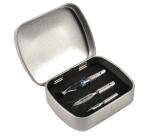 BOITE METAL 6 PLUMES A DESSIN