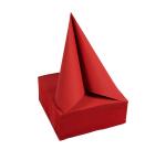 Paquet de 50 serviettes cocktail micro-gaufrées ouate 2 plis - 20x20 cm