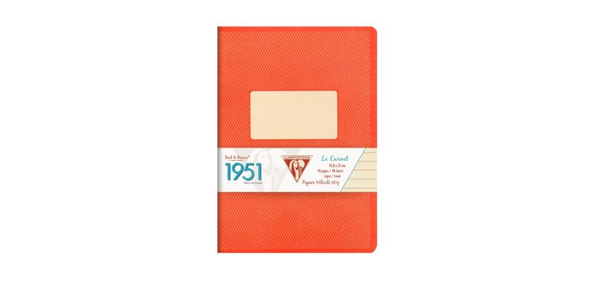 Carnet piqué collection 1951 A5 96 pages ligné