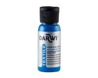 DARWI Flacon de 50 ml de Peinture Textile Opaque - Bleu