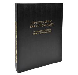 Registre des mouvements de titre et liste des actionnaires Exacompta 944D 29,7 x 21 cm 58 pages