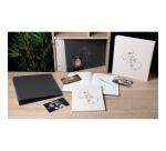 Livre d'or 100 pages tranche argent Art