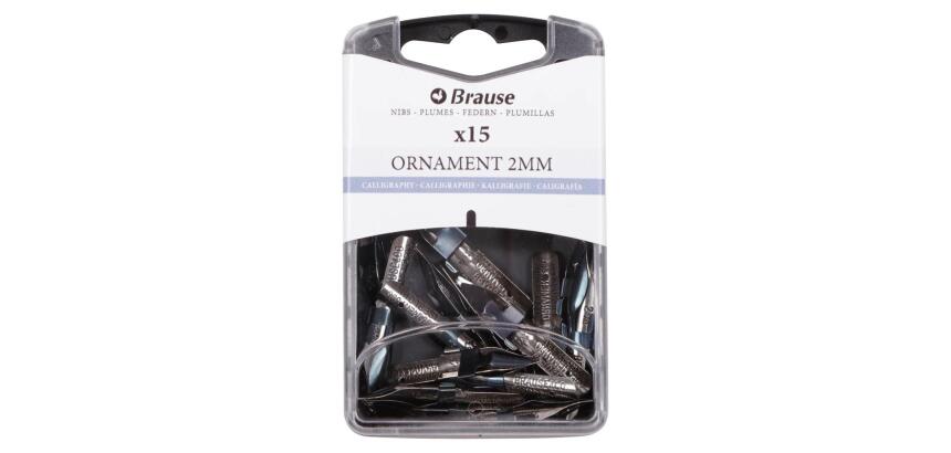 BOITE 15 PLUMES ORNAMENT