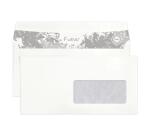 Boite de 500 enveloppes Forever Blanches 100% recyclé DL-110x220mm - Auto-Adhésives - 80g/m2 - Fenêtre Papier Cristal 45x100 (position 20/20) - Blanc