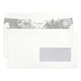 Boite de 500 enveloppes Forever Blanches 100% recyclé DL-110x220mm - Auto-Adhésives - 80g/m2 - Fenêtre Papier Cristal 45x100 (position 20/20) - Blanc